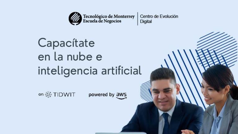Capacitaciones en nube e inteligencia artificial, con AWS