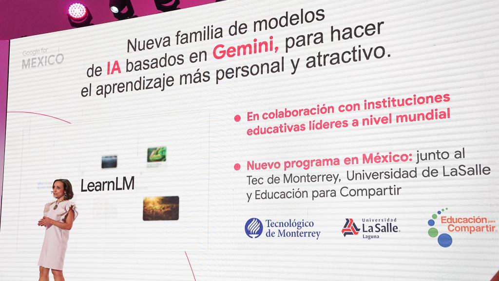 Google y Tec de Monterrey anuncian acuerdo de colaboración para impulsar la educación digital y la IA en México